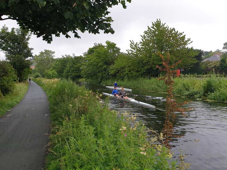 Easing of lockdown means slow return to rowing