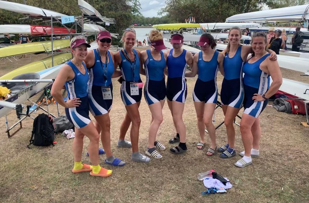 SABC rowers show strong performance at World Masters